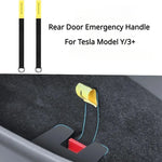 2PCS Car Rear Door Emergency Safety Rope | For Tesla Model 3 Highland 2024 detail view