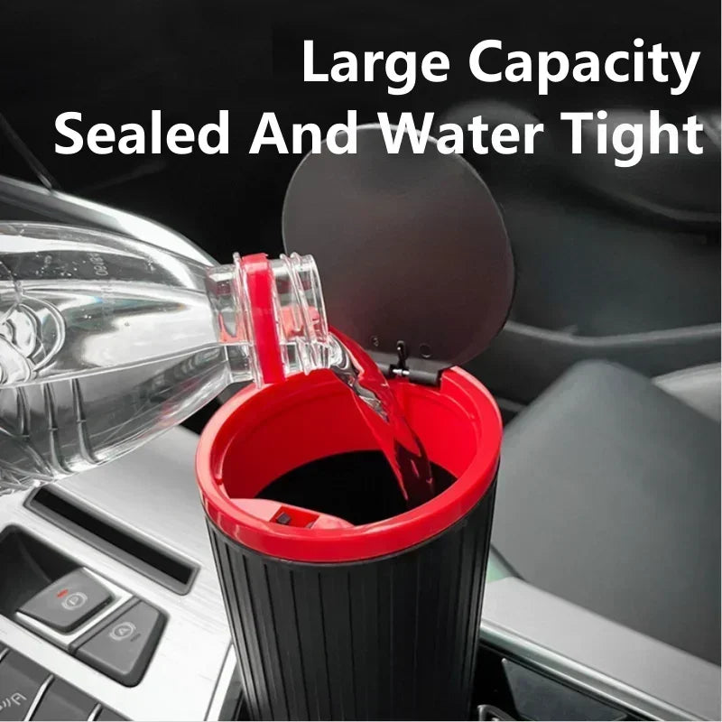 Mini Car Trash Bin Auto Dust Organizer detail view