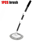 Car Wash Brush Mop Kit Cleaning Brush Chenille Microfiber Car Wash Brush Telescopic Long Handle Cleaning Mop Car Cleaning Tool