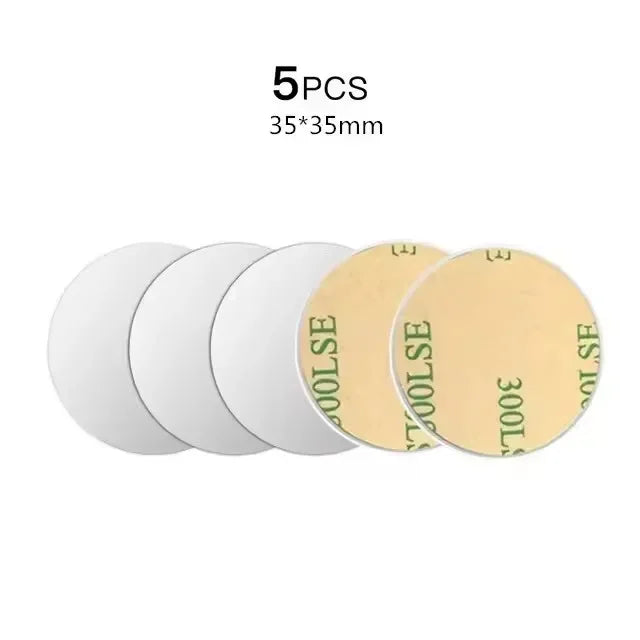 Iron Metal Plate Disks for Magnetic Car Phone Holder, 10 Pcs alternate view