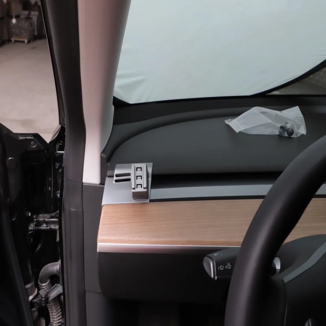 Car Phone Holder Special Fixed Bracket Base For Tesla MODEL 3 MODEL Y 2021 2022 Wireless Charging Stand Interior Accessorie