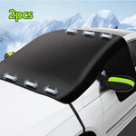 Winter Car Windshield Cover | Magnetic Snow Guard for Front Window detail view