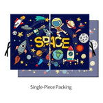1Pcs Car Cartoon Cute Spaceman Magnet Side Window Sunshades Windshield Sunshade Rear alternate view