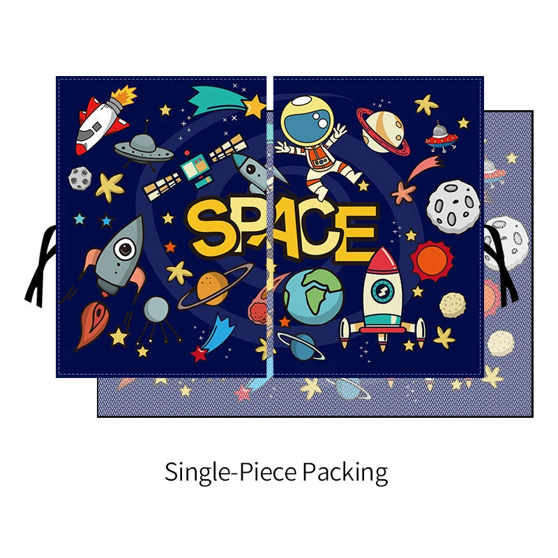 1Pcs Car Cartoon Cute Spaceman Magnet Side Window Sunshades Windshield Sunshade Rear alternate view