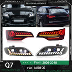 Car Styling Headlights +Taillight For Audi Q7 LED Headlight 2006-2015 Head Lamp DRL Signal Projector