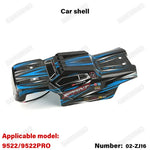 9522 PRO Remote Control Car Parts Swing Arm, Pull Rod, Steering Cup, Tire, Chassis, Tran detail view