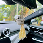 Koala Plush Car Hanging Ornament for Rearview Mirror