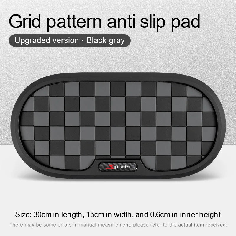 Car Anti-slip Mat Multifunctional Storage Mat Heat-resistant for Securing The Central Console and Dashboard