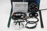 GReddi 7 Color Turbo Boost Gauge | 62mm 2.5 Inch Car Racing Meter with Sensors additional angle