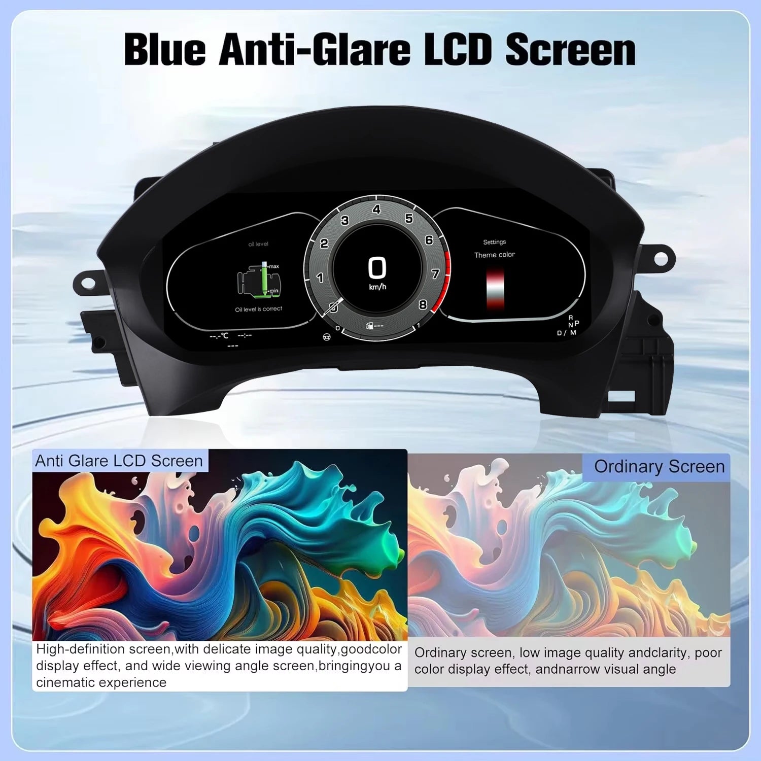 Digital Instrument Cluster for Porsche Macan 2014-2025 | 12.3” HD Screen Speedomete additional angle