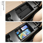 Center Console Organizer Tray for BYD Song Pro 2025 Armrest Storage Box with Non-Slip Mat Drop-in Car Interior Accessory