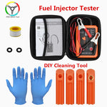 Fuel Injector Tester DIY Cleaner Set 4 Pulse Modes Car Fuel Cleaning Injector Work with Fuel Pressure Tester Car