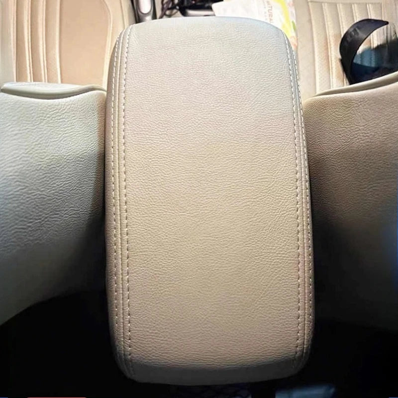 Car Microfiber Leather Armrest Box Cover Center Console Lid Cover Interior Accessories For Honda Civic 9th Gen 2012 - 2015