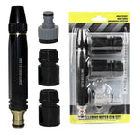 4-Piece Adjustable Car Wash Water Gun Set | High Pressure Metal Spray Nozzle