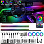 Chrysler Pacifica RT/T RGB Interior Ambient Light Kit – Bluetooth App Control, Music Syn detail view