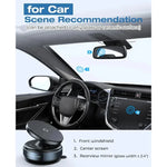 360° Adjustable Magnetic Suction Phone Holder for Car and Mirror lifestyle view