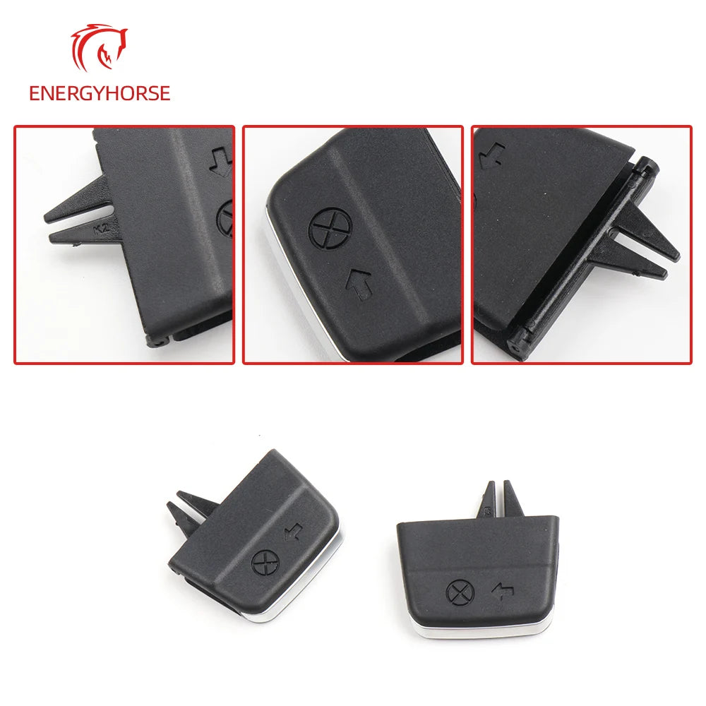 AC Vent Slider Repair Kit Car Air Conditioning Vent Outlet Grilles Clip Paddles 2011-2015 For KIA K2