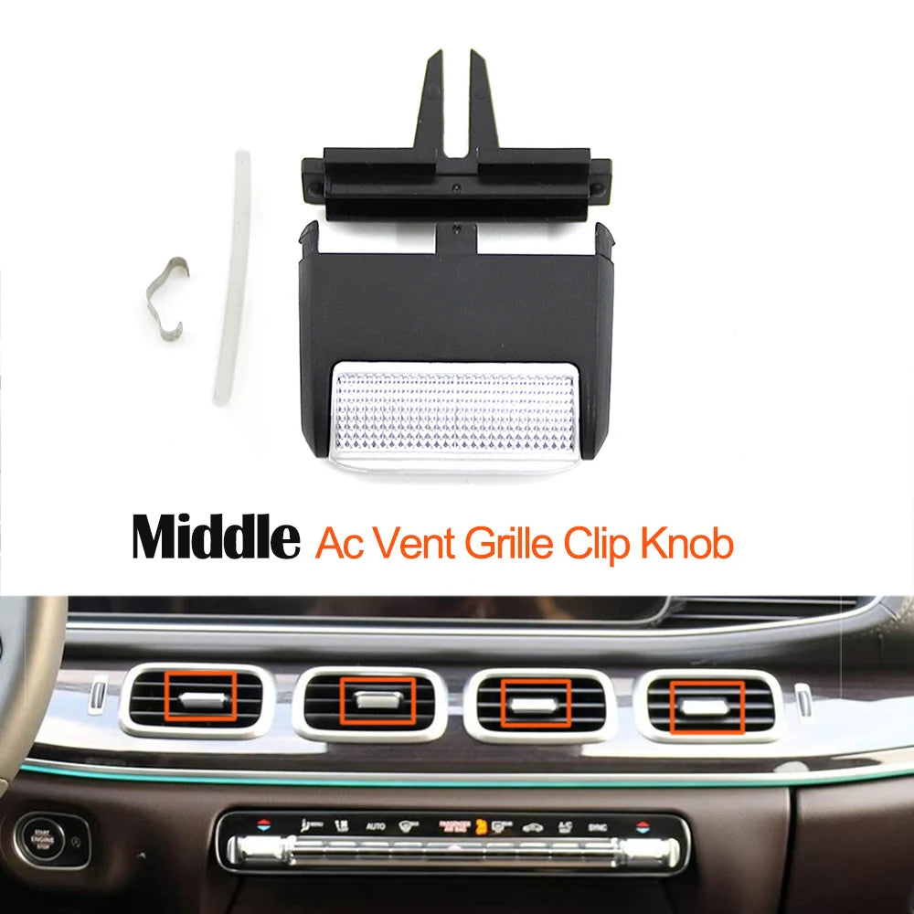 Car Air Conditioner Central Left Right AC Vent Grille Tab Clip Outlet Repair Kit For Mercedes Benz GLE GLS W167 2020-2025