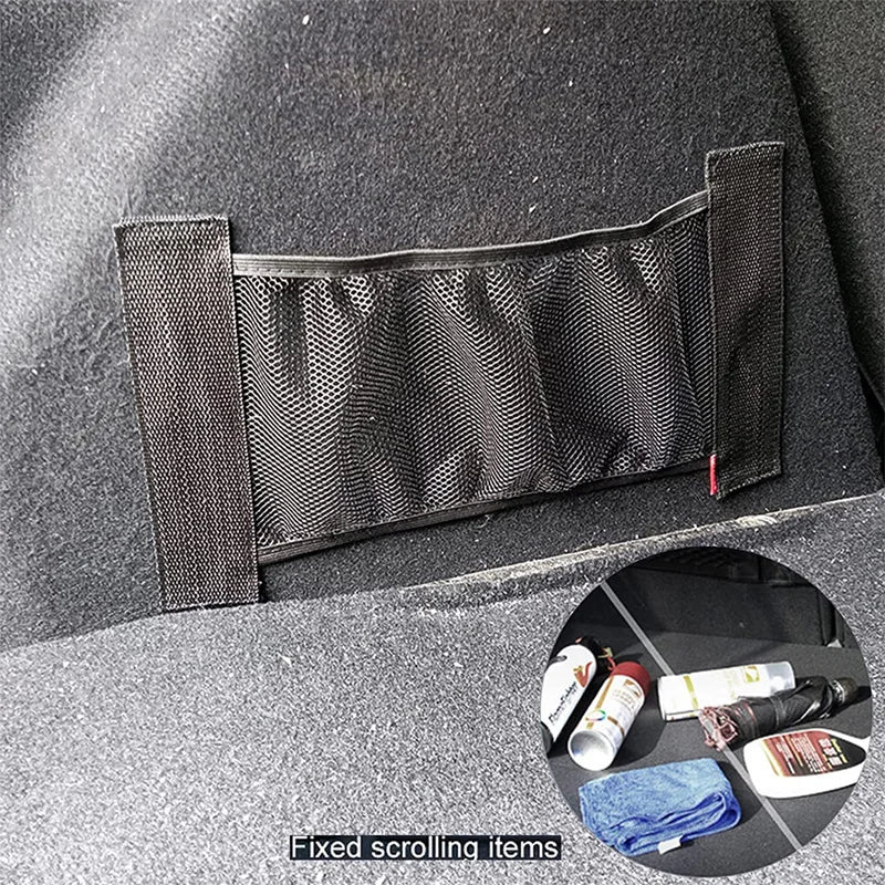 Car Trunk Elastic Mesh Storage Net Seat Back Organizer alternate view