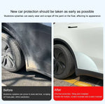 TPU Transparent Film for Tesla Model Y Juniper 2025 | Front Rear Door Car Body Protectiv detail view