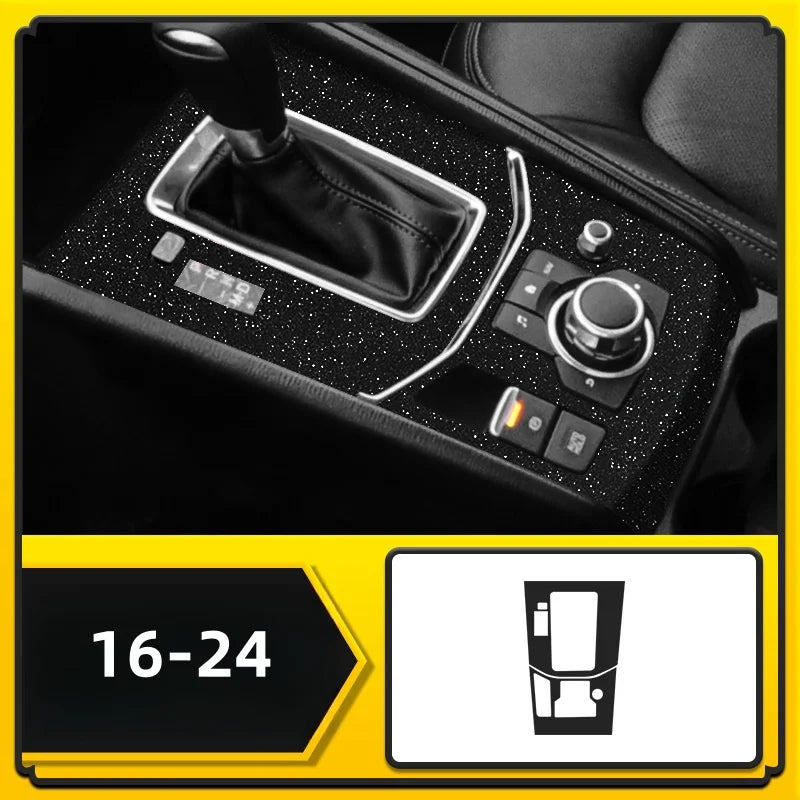 For Mazda CX5 CX-5 Starry Sky Film Interior Modification Central Control Instrument Scre detail view