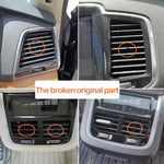 Car Front Rear Air Conditioner AC Vent Grill Outlet Slider Knob Tab Clip Repair Kit For Volvo XC90 2016-2024 32277966