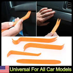 4PCS Plastic Car Trim Removal Tool Interior Dashboard Door Window Panel Clip Set Auto Dismantle Tools Kit Car Radio Door 0.5cm