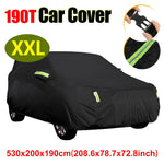 190T Full Car Cover for SUV | Universal Rain Snow All Weather Protection detail view