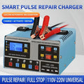 12V/24V Smart Car Battery Charger 3in1 | Intelligent Charging, Activation, and Maintenance