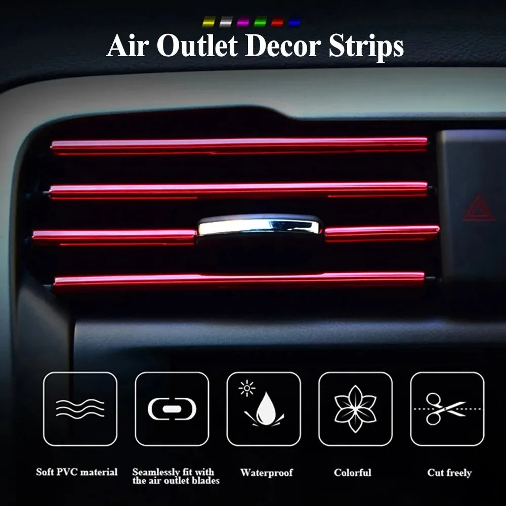 Car Door Edge Corner Protector Trim Strips 10 Pcs detail view