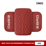 Leather Car Armrest Storage Bag Auto Center Console Protective Pad Auto Accessories For Ebro S400 S700 S800 Jaecoo J7 J8 Omoda 5