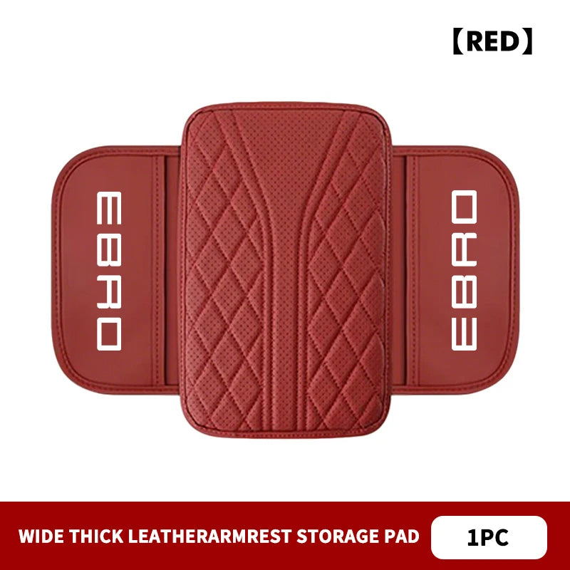 Leather Car Armrest Storage Bag Auto Center Console Protective Pad Auto Accessories For Ebro S400 S700 S800 Jaecoo J7 J8 Omoda 5