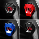 Car Engine Start Stop Switch Button Cover Decorative Ring Protection Cover