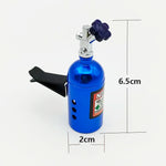 New Nos Balm Travel Perfume Refill NOS Car Air Freshener Blue Aluminium Scent Bottle Car Air Vent Perfume Refill Freshener