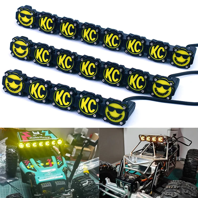 LED Simulation Roof Lights for 1/10 RC Crawler D90