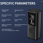Portable Tire Inflator Pump 8000mAh | Cordless Car Air Compressor 150 PSI close-up view
