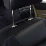 All Season Quited PU Leather Car Seat Cover Full Surrounded Seat Protector Waterproof lifestyle view
