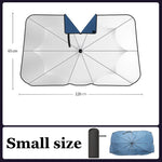 Car Windshield Sun Shade Umbrella with 360° Rotating Handle alternate view