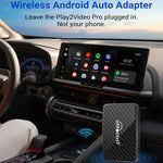 OTTOCAST Play2Video Pro Android Ai Box Pro Built in YouTube Netflix Tiktok IPTV Wired lifestyle view