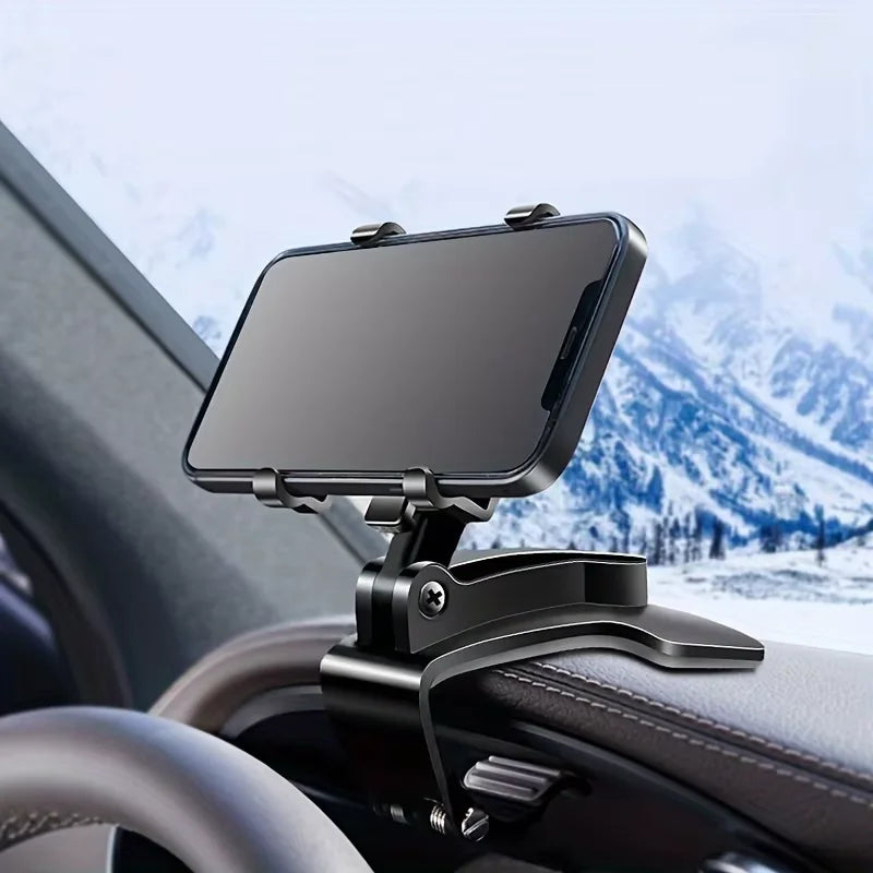 Universal Rotating Car Phone Mount Holder | 360° Adjustable Dashboard Bracket for 4-7" Smartphones