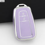 TPU Car Remote Key Case Cover Shell Fob Keychain For Toyota Prius Camry Corolla CHR additional angle