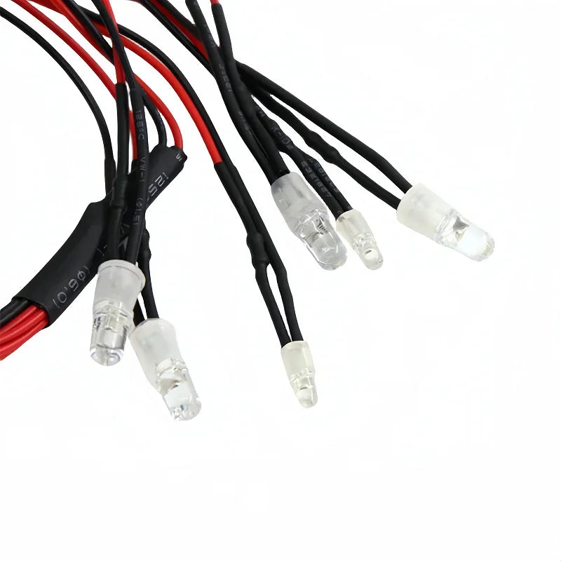 RC LED Lights 3mm 5mm Red White Blue Remote Control lifestyle view
