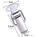 6/12PCS Toggle Latches Spring Loaded Clamp Clip Case Box Latch Catch Toggle Tension Lo close-up view