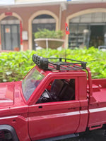 MN82 LC79 Metal Roof Rack With LED Light for 1/12 RC Car close-up view