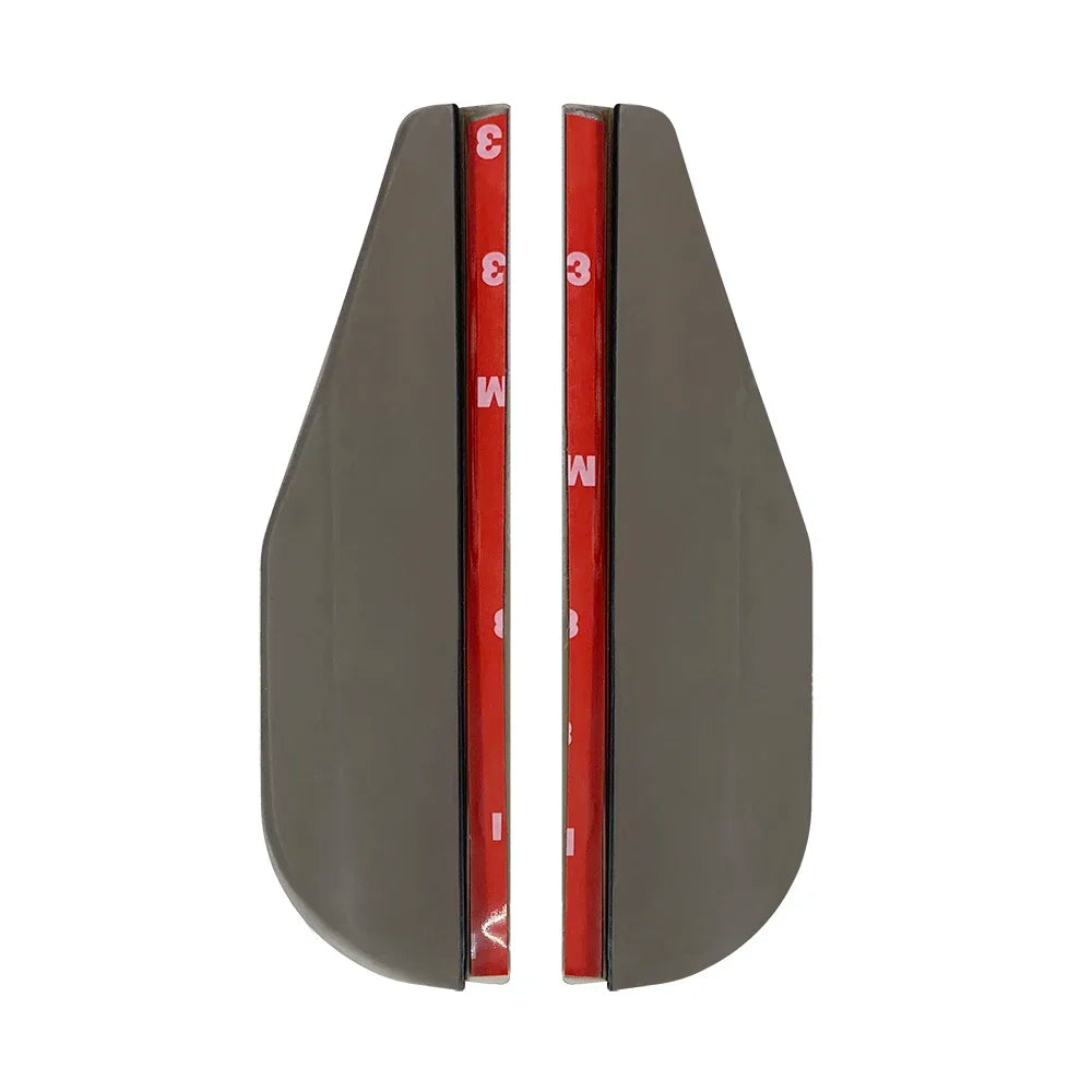 2PCS Car Rearview Mirror Rain Eyebrow Carbon Fiber Sun Visor Shade Cover Protector Cl lifestyle view