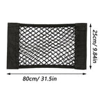 Car Seat Back Organizer Trunk Net Mesh Storage Bag