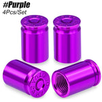 4PCS Tire Valve Stem Caps | Universal Leak Proof Stem Covers for Car SUV Truck Bicycle M detail view