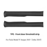 AB Pillar Threshold Strip for Tesla Model Y Juniper 2025 Front Rear Door Threshold Ant close-up view