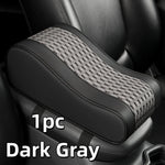 Thick Mesh Curved Car Center Console 7cm Heightening Pad Armrest Protection Pad with Storage and Comfortable Driving Interior