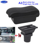 Armrest Box For Toyota Yaris Vitz 5dr Hatchback 1998-2011 2005 2006 2007 2008 2009 2010 Car Central Storage Box Car Accessories
